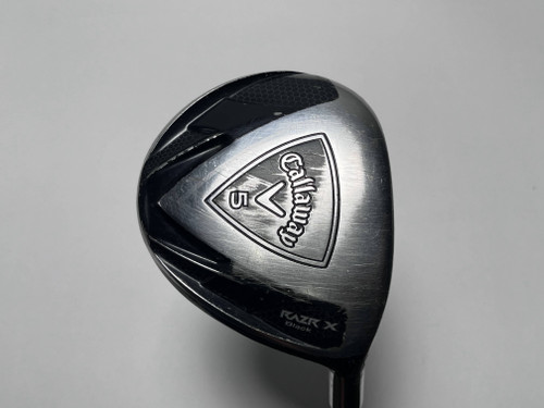 Used Callaway Razr X Black Golf Fairway Woods | StickHawk