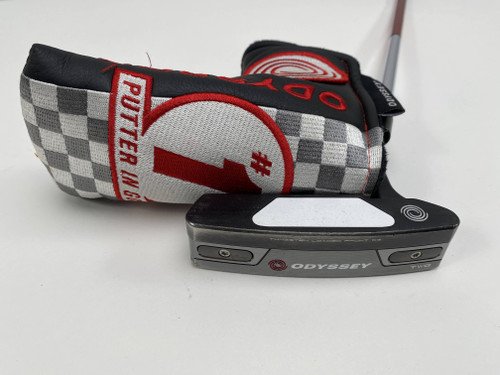 Odyssey Tri-Hot 5K Two CH Putter 34" SuperStroke Claw 2.0 Men's RH W/Head Cover, 1 of 12