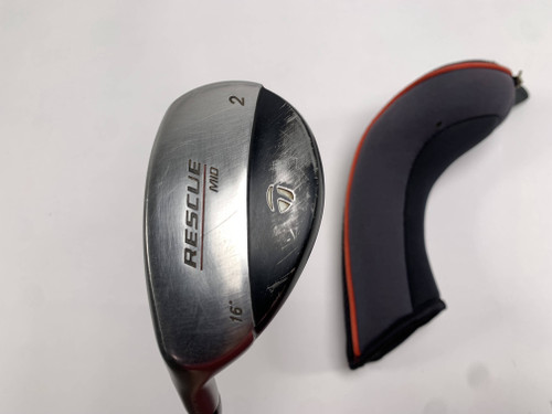 TaylorMade Rescue Mid 2 Hybrid 16* Stiff Graphite Mens LH HC, 1 of 12