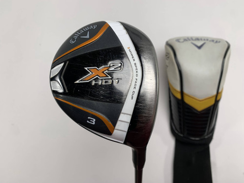 Callaway X2 Hot 3 Fairway Wood 15* Aldila Tour ATX 60g Stiff Graphite Mens RH HC, 1 of 12