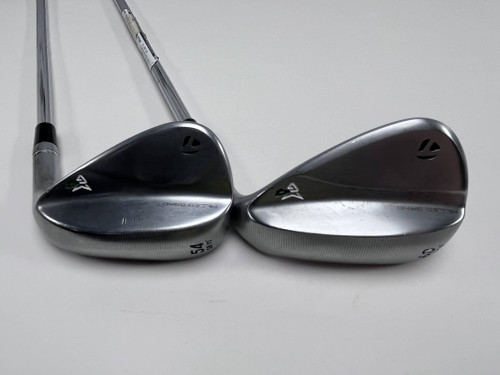 TaylorMade Milled Grind 4 Chrome Wedge Set 54* 11 60* 10 115g Wedge Steel RH, 1 of 12