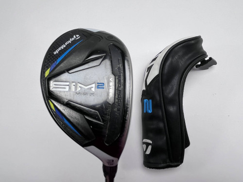 TaylorMade SIM2 MAX Rescue 3 Hybrid 19* Fujikura Ventus Blue 7S Stiff Mens RH HC, 1 of 12