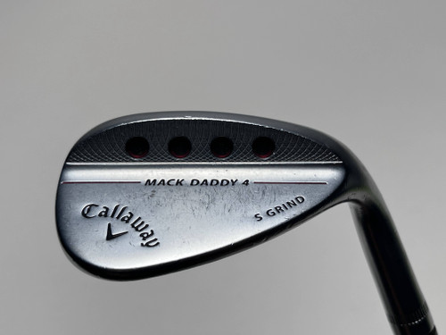 Callaway Mack Daddy 4 Chrome Wedge 56* 10 Bounce S-Grind Fujikura Graphite RH, 1 of 12