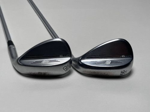 Titleist Vokey SM9 Tour Chrome Wedge Set 56* 10 60* 12 Wedge Steel Mens RH, 1 of 12