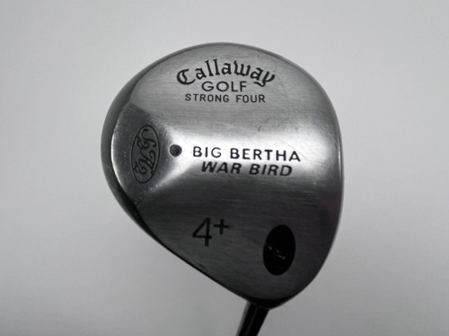 Callaway Big Bertha Warbird 4+ Strong Four Fairway Wood 17* Firm Graphite RH, 1 of 12