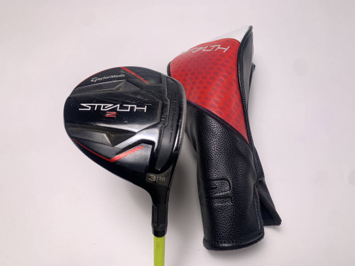 TaylorMade Stealth 2 3 Fairway Wood 15* UST Mamiya ProForce V2 7F4 Stiff RH HC, 1 of 12