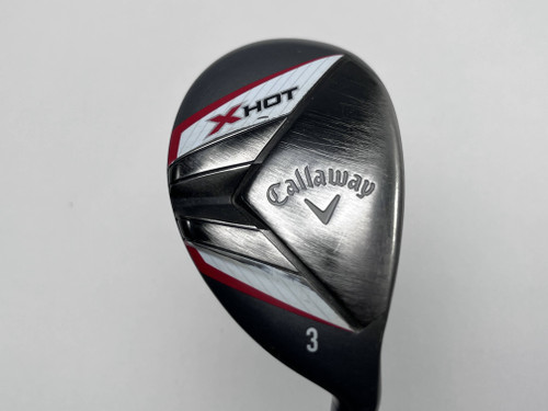 Callaway X Hot 19 3 Hybrid 19* 65g Regular Graphite Mens RH Midsize Grip, 1 of 12
