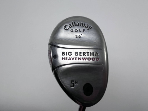 Callaway Big Bertha Heavenwood 5 Hybrid 26* RCH 75w Regular Graphite Mens RH, 1 of 12