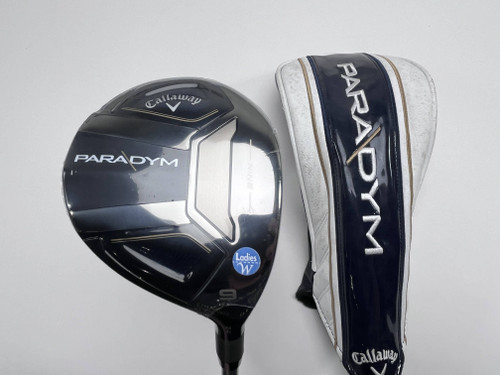 Callaway Paradym 9 Fairway Wood 24* Aldila Ascent 40g Ladies RH HC NEW, 1 of 12