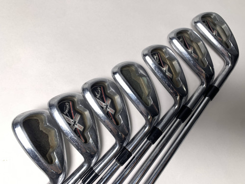 Callaway X Tour Iron Set 4-PW True Temper Dynamic Gold S300 Stiff Steel RH READ, 1 of 12