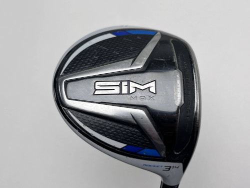 TaylorMade SIM MAX 3 Rocket Fairway 14* Ventus Blue 6X Velocore XStiff RH, 1 of 12