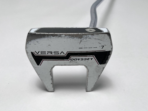 Odyssey Versa 7 White Black White Putter 35" Mens RH, 1 of 12