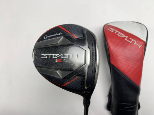 TaylorMade Stealth 2 3 Fairway Wood 15* Fujikura Ventus Red TR 6-S Stiff RH, 1 of 12
