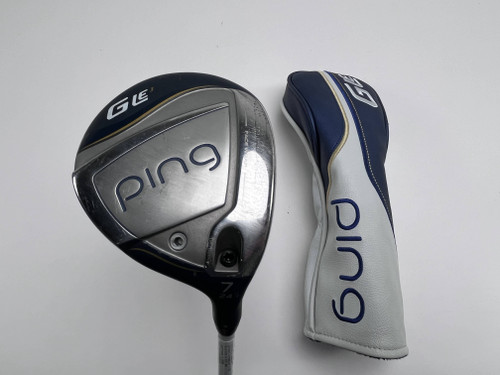 Ping G LE 3 7 Fairway Wood 24* ULT 250 Ladies Graphite Womens RH HC, 1 of 12