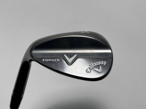 Callaway Forged Trivalent Dark Chrome Wedge 56* 11 Bounce Wedge Steel Mens LH, 1 of 12