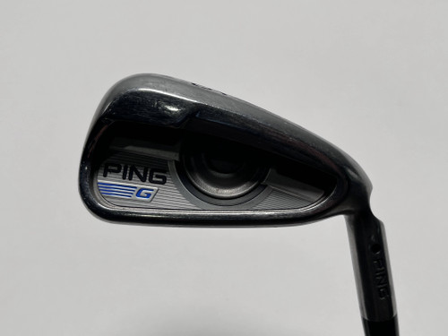 Ping G 2016 Single 6 Iron Black Dot CFS 70g Regular Graphite Mens RH, 1 of 12