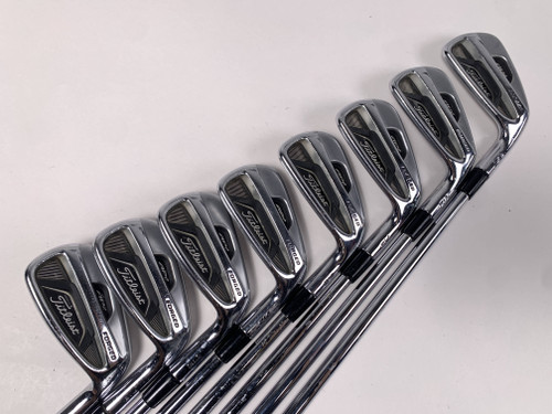 Titleist 712 AP2 Iron Set 3-PW True Temper Dynamic Gold S300 Stiff RH, 1 of 12