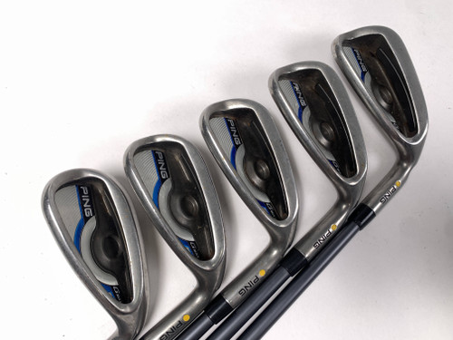 Ping Gmax Iron Set 7-PW+SW Yellow Dot 1.5* Up CFS Soft Regular Senior RH, 1 of 12