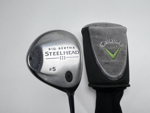 Callaway Steelhead III 5 Fairway Wood 18* Ladies Graphite Womens RH HC, 1 of 12