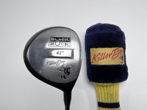 Black Rock Killer Bee 7 Fairway Wood 21* Killer Bee Regular Graphite Mens RH HC, 1 of 12