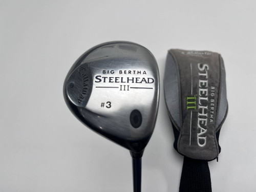Used Callaway Steelhead III Golf Fairway Woods | StickHawk