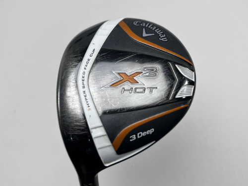 Callaway X2 Hot Pro Deep 3 Fairway Wood 14.5* Aldila Tour ATX 4.3 75g Regular LH, 1 of 12