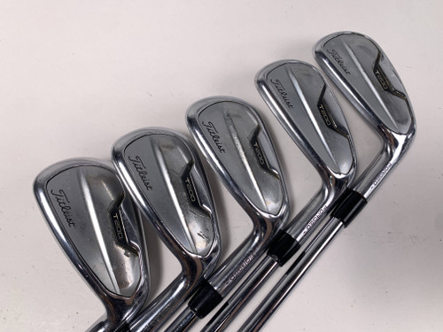 Titleist T200 2021 Iron Set 6-PW True Temper AMT Red S300 Stiff Steel Mens RH, 1 of 12