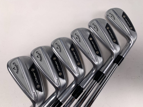 Callaway Apex Pro 24 Iron Set 6-PW+AW True Temper DG S400 Stiff Steel Mens RH, 1 of 12