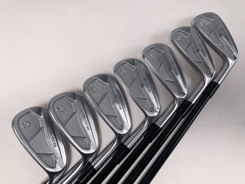 TaylorMade P7CB 2024 Iron Set 4-PW MMT 125g Tour Extra Stiff Graphite Mens RH, 1 of 12