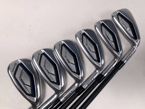 Ping G440 Iron Set 6-PW+AW Black Dot Alta CB AWT Regular Graphite Mens RH, 1 of 12