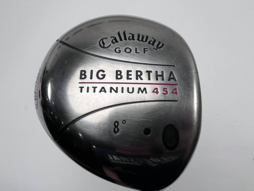 Callaway Big Bertha Titanium 454 Driver 8* RCH 65w Firm Graphite Mens RH, 1 of 12