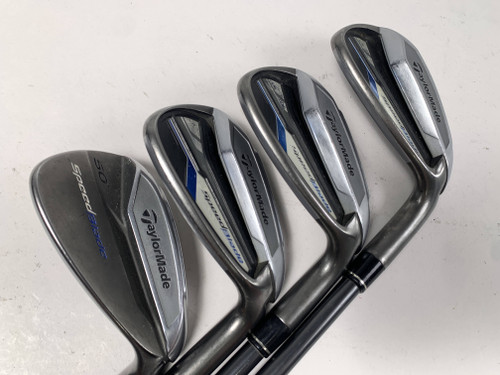 TaylorMade Speedblade Iron Set 8-PW+GW VeloxT 45g Ladies RH, 1 of 12