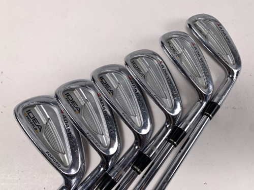 Adams Idea Pro Gold Iron Set 5-PW Project X Precision Rifle 5.0 Regular RH, 1 of 12