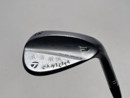 TaylorMade Milled Grind 3 Raw Chrome Wedge 56* 8 Bounce LB Modus 3 Tour Steel RH, 1 of 12