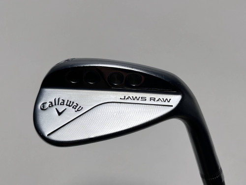 Callaway Jaws Raw Chrome Wedge 52* 12 Bounce W-Grind Catalyst Graphite Mens RH, 1 of 12