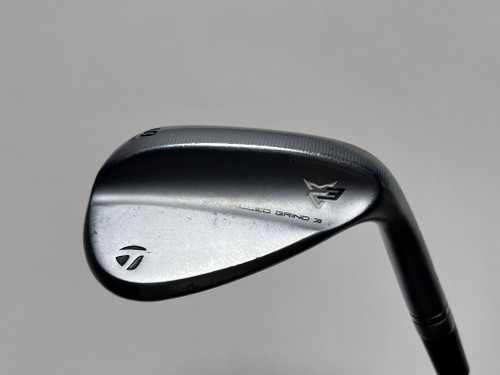 TaylorMade Milled Grind 3 Raw Chrome Wedge 60* 10 SB DG S200 Stiff Steel Mens RH, 1 of 12