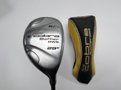 Cobra Baffler DWS 6 Hybrid 29* Aldila NV HL 65g Regular Graphite Mens RH HC, 1 of 12