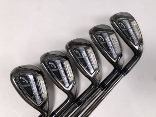 Callaway Big Bertha OS Iron Set 7-PW+SW UST Mamiya Recoil ES 450 F1 Ladies RH, 1 of 12