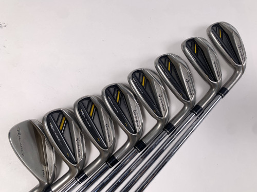 TaylorMade RocketBladez HL Iron Set 4-PW+AW RocketFuel 85g Stiff Steel RH +1/2", 1 of 12