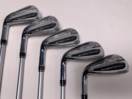 Callaway Big Bertha REVA 23 Iron Set 7-PW+GW Aldila Ascent Blue 40 Ladies LH, 1 of 12