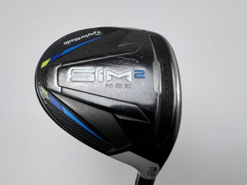 TaylorMade SIM2 MAX 3 Fairway Wood 15* Fujikura Ventus Blue 6-X Extra Stiff RH, 1 of 12