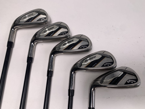 LEFTY Callaway Mavrik Max Womens Iron Set 6-PW UST Mamiya Helium 50L I Ladies LH, 1 of 12