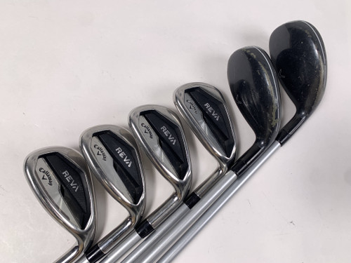 Callaway REVA Hybrid Iron Set 5H-6H 7-PW Reva Ladies RH Undersize Grips, 1 of 12