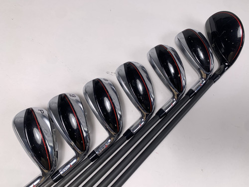 Cobra T-Rail 2023 Hybrid Iron Set 4H 5-PW Ultralite Senior Graphite Mens RH, 1 of 12