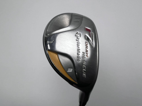 TaylorMade R7 Draw 3 Hybrid 19* REAX 55g Stiff Graphite Mens RH, 1 of 12