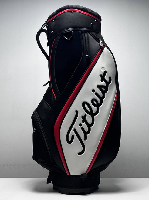 Titleist Display Staff Bag Black 6-Way Divide No Strap Golf Bag, 1 of 12