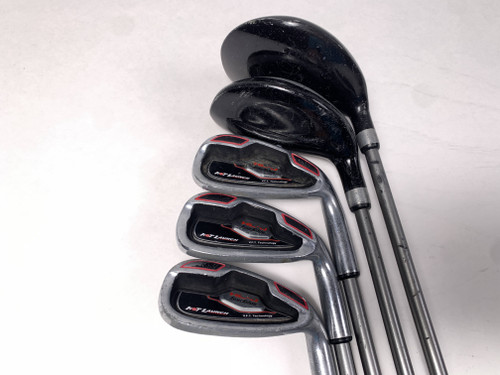 Tour Edge Hot Launch J Club Set 3W 4H 7/8 9/PW SW Hot Launch Youth Junior RH 60", 1 of 12