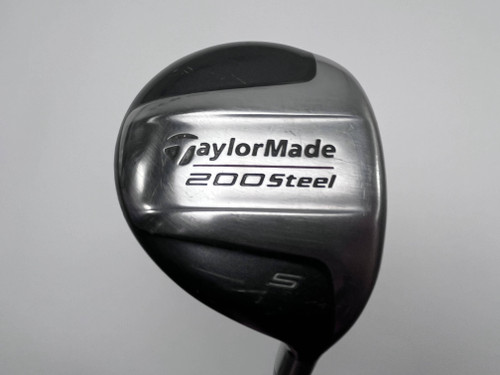 TaylorMade 200 Steel 5 Fairway Wood 18* Lite 80g Regular Graphite Mens RH, 1 of 12