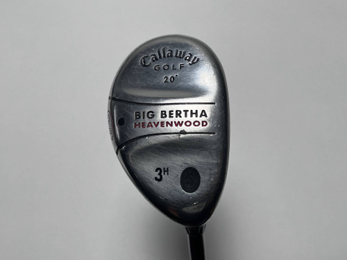 Callaway Big Bertha Heavenwood 3 Hybrid 20* RCH 75w Firm Graphite Mens RH, 1 of 12