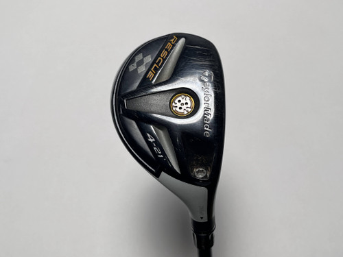 TaylorMade Rescue 11 4 Hybrid 21* Aldila RIP 65g Stiff Graphite Mens RH, 1 of 12